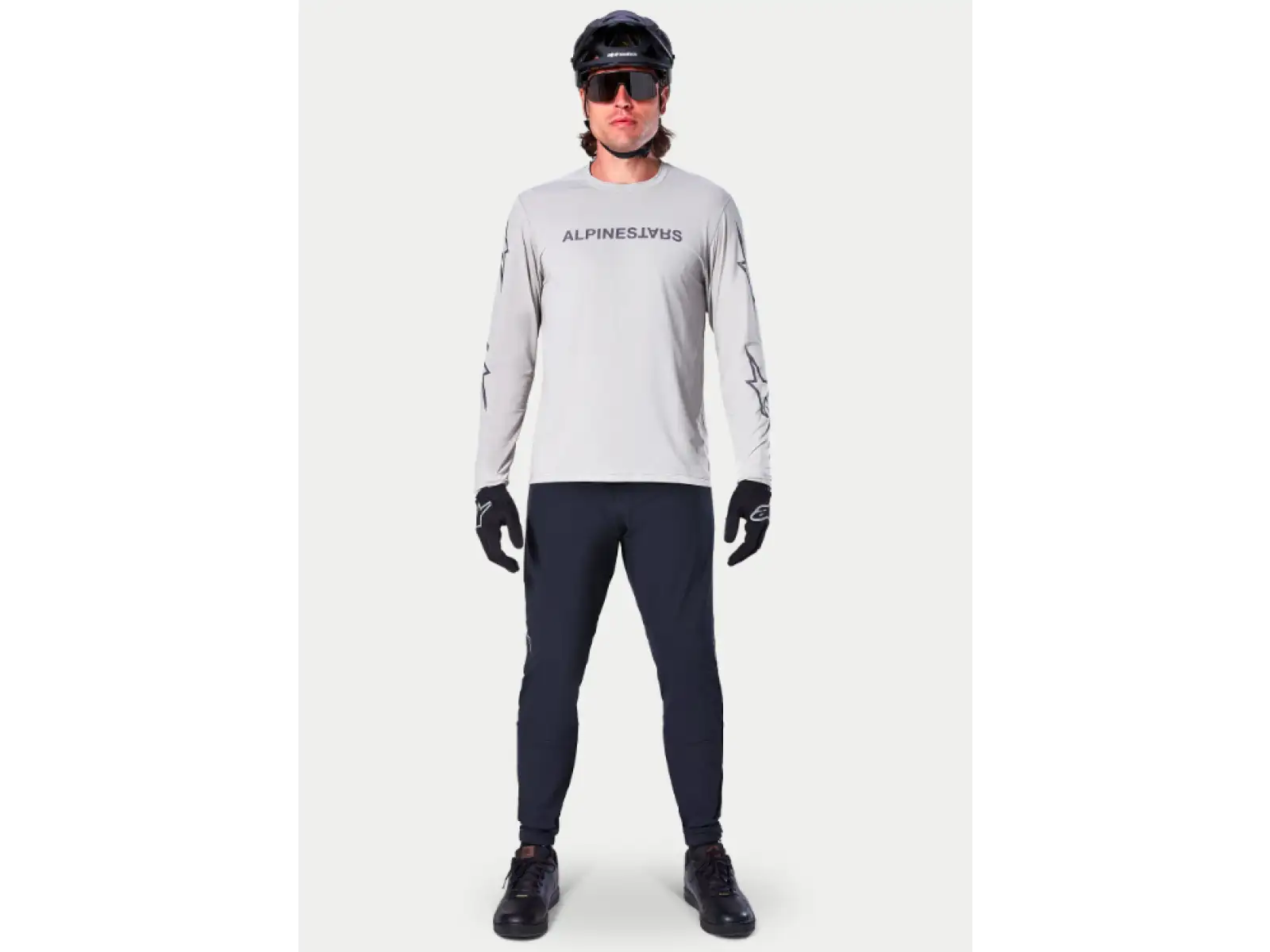 Alpinestars A-Dura Switch męski dres długi rękaw Light Grey