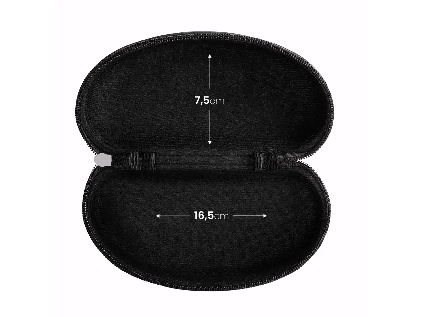 Force Case twarde etui na okulary czarna
