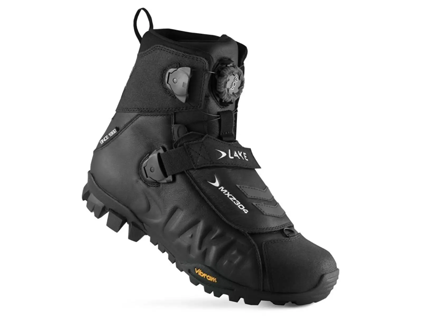 Lake MXZ304 zimowe MTB męskie buty czarna