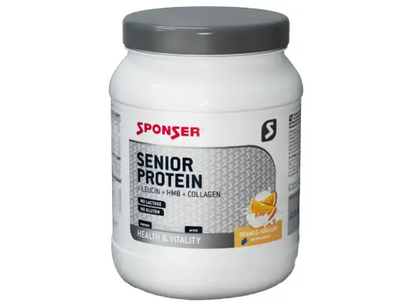 Sponser Senior napój proteinowy z kolagenem Orange Yoghurt 455 g