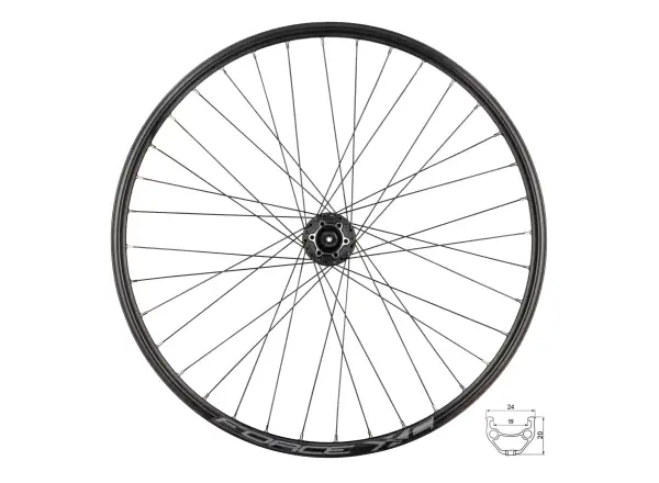 Force XC Disc 26" przednie koło zaplecione piasta SH HBM475