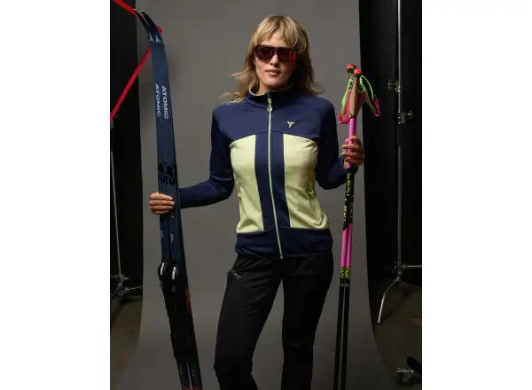 Silvini Valdaora damska bluza Navy/Yellow