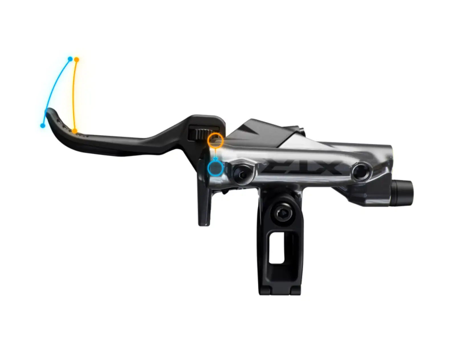 Shimano XTR BR-M9220+BL-M9220 hamulec tarczowy tylny okładziny metalowe z chłodzeniem