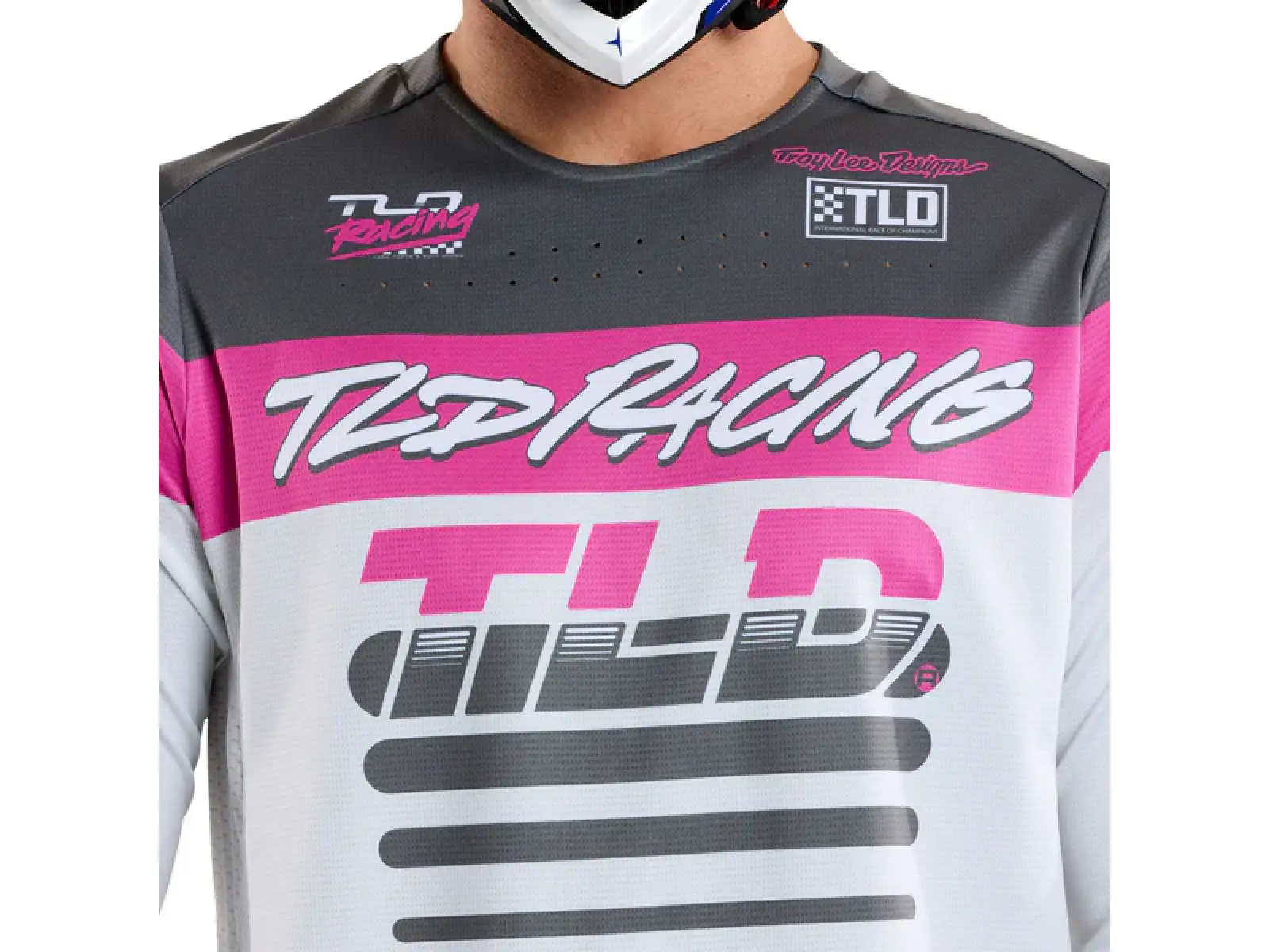 Troy Lee Designs Sprint Fifty-50 męska koszulka z długim rękawem Chalk