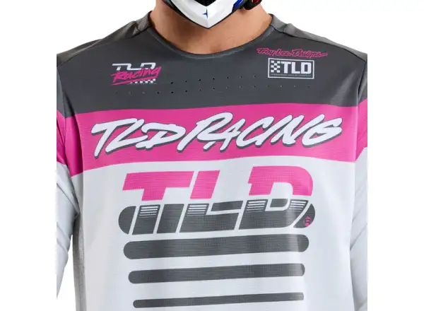 Troy Lee Designs Sprint Fifty-50 męska koszulka z długim rękawem Chalk
