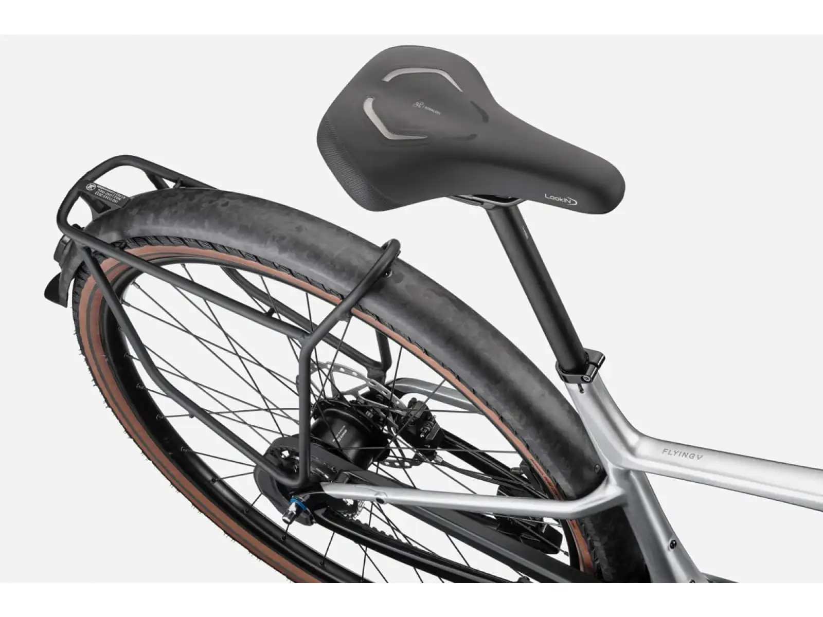 Cannondale FlyingV 1 Silver miejskie lekkie rower elektryczny