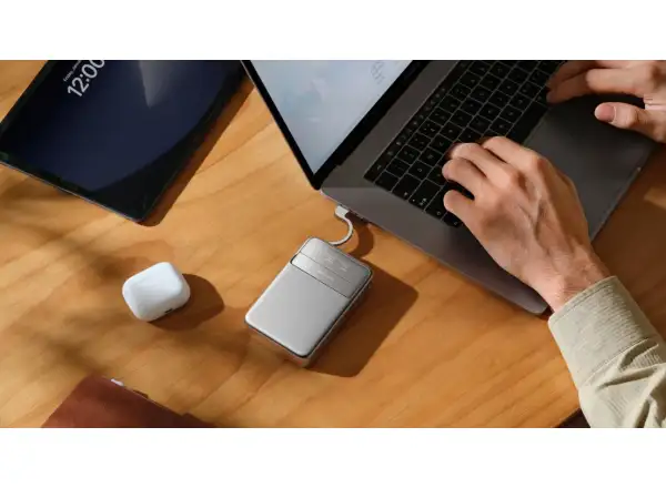 EcoFlow RAPID 10000 mAh magnetyczny powerbank srebrny