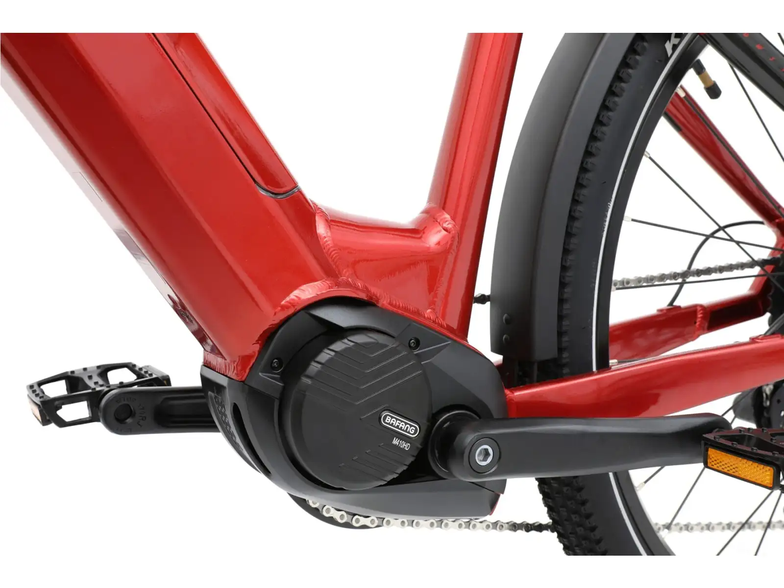 APACHE Rio Grande 3 MX 720 Wh rower elektryczny z niskim przekrokiem czerwony