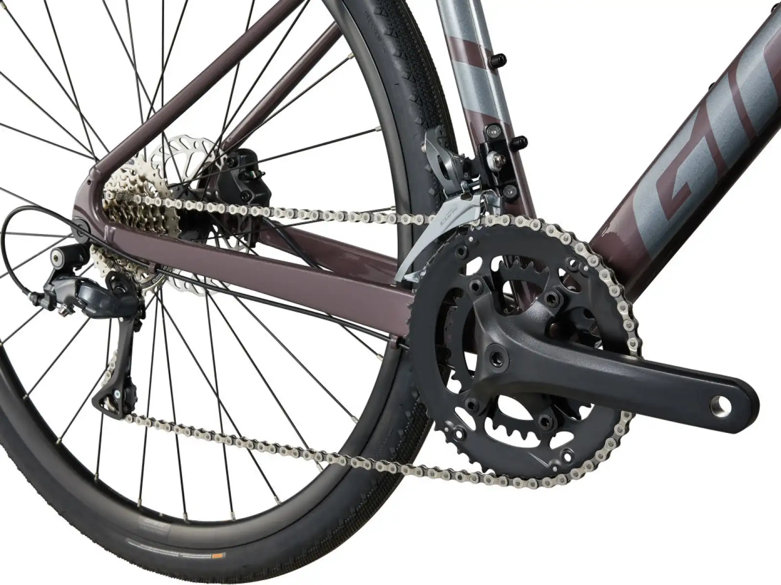 Giant FastRoad AR 3 rower fitness charcoal plum
