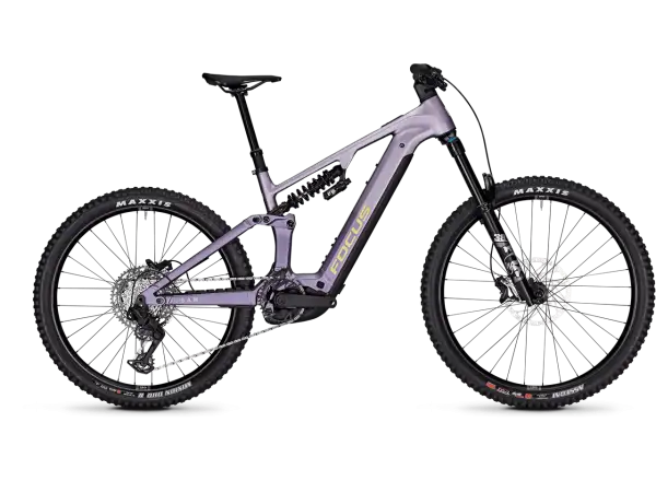 Focus SAM 8 600Wh w pełni amortyzowany rower elektryczny Lilac matt / Darklilac matt