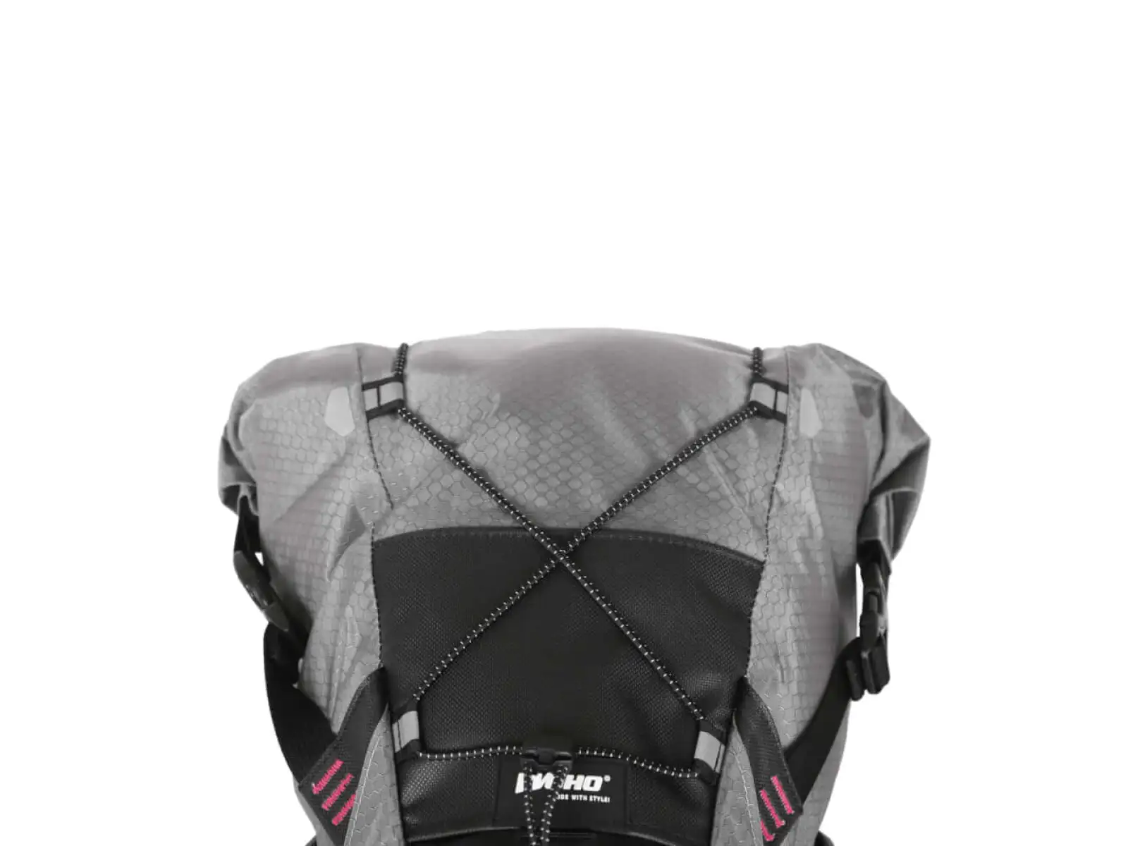 Woho X-Tourning Dry Bag torba podsiodłowa 8-12 l Honeycomb Iron szara rozm. M