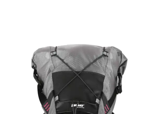 Woho X-Tourning Dry Bag torba podsiodłowa 8-12 l Honeycomb Iron szara rozm. M