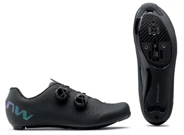 Northwave Revolution 3 szosowe męskie buty Black/Iridescent