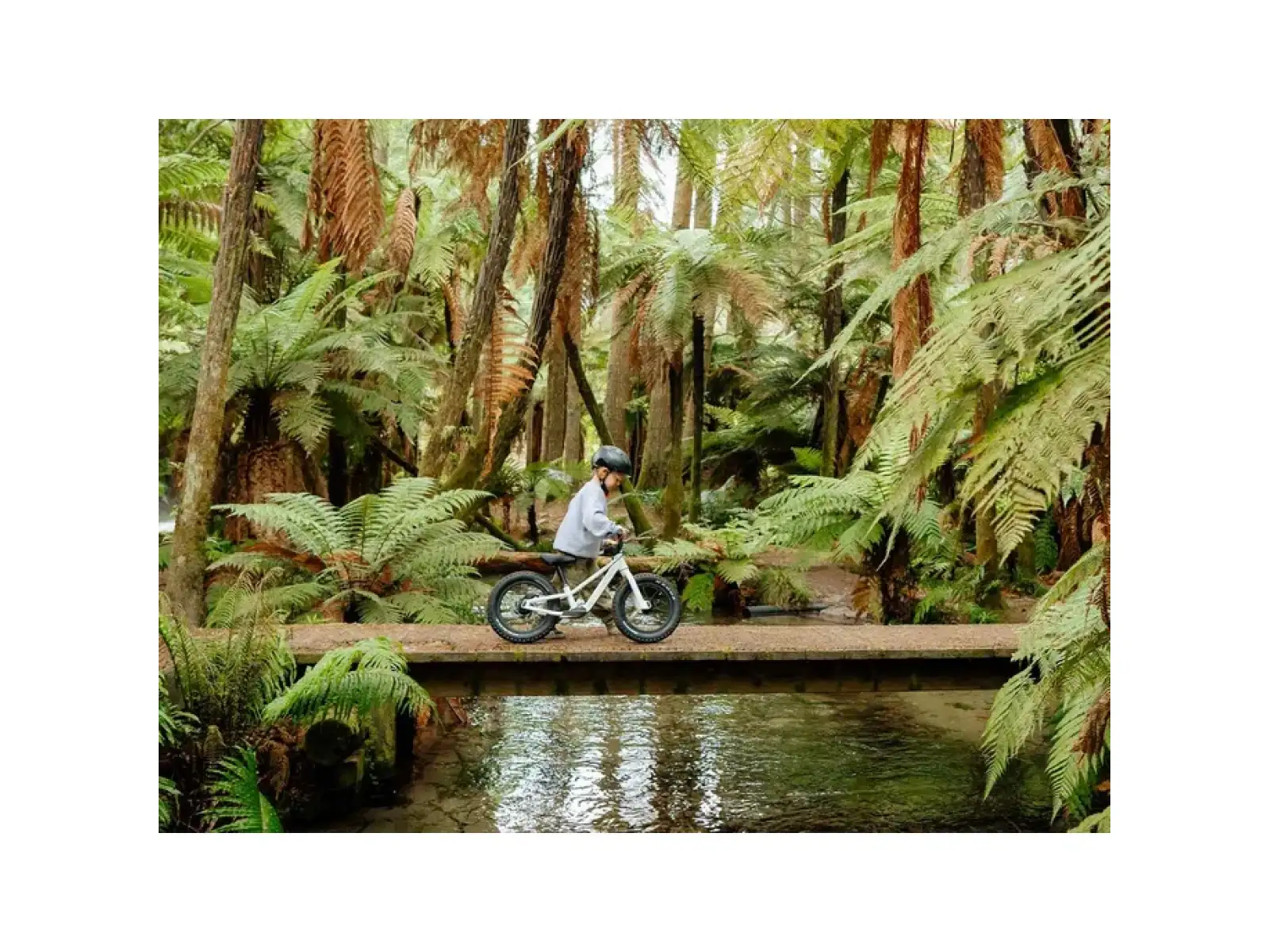 Kids Ride Shotgun dziecięcy rowerek biegowy Dirt Hero 14" z hamulcem 2026 biała