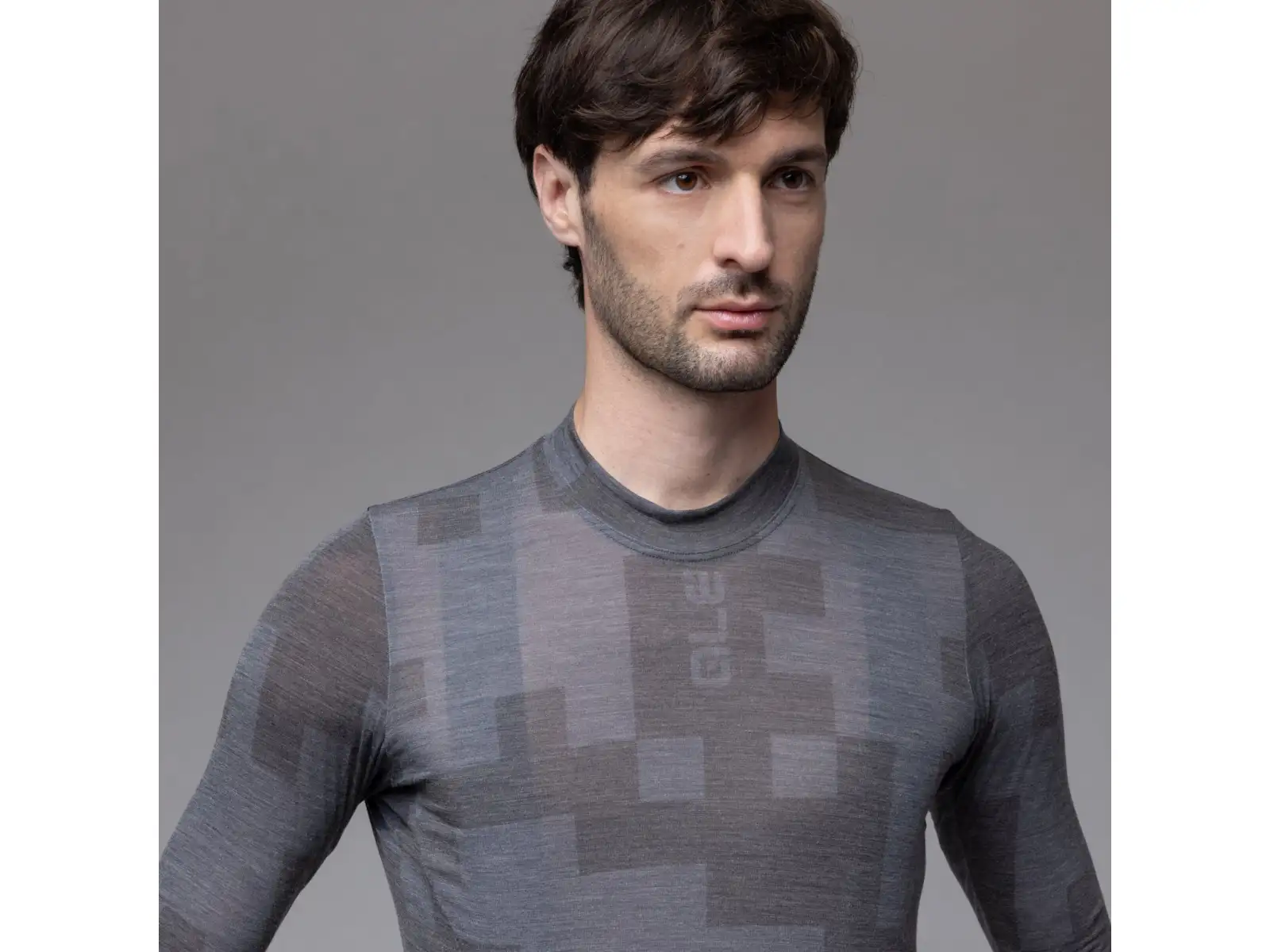 Alé Intimo Knitted męska bielizna termiczna z długim rękawem Grey