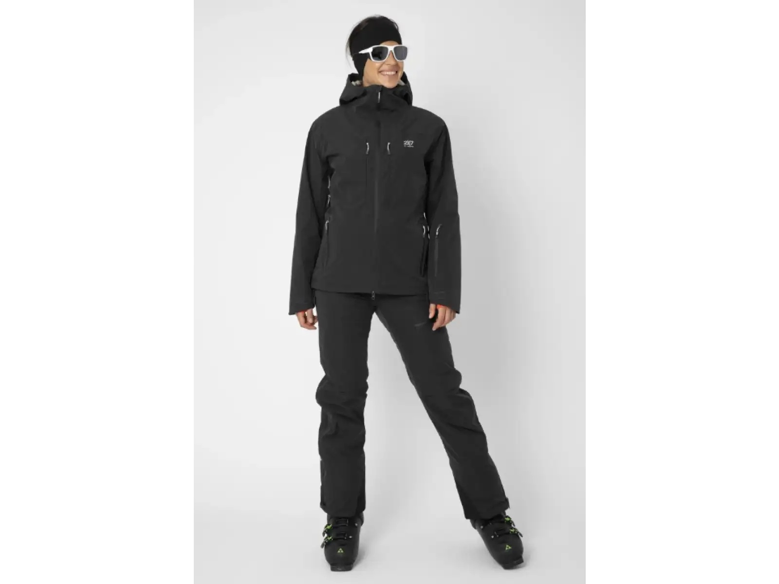 2117 of Sweden Nausta damskie spodnie narciarskie Black