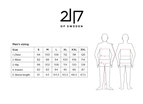 2117 of Sweden Killinge męska bluza Pine