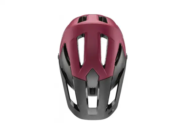 Uvex Renegade MIPS kask Ruby Red/Black Matt