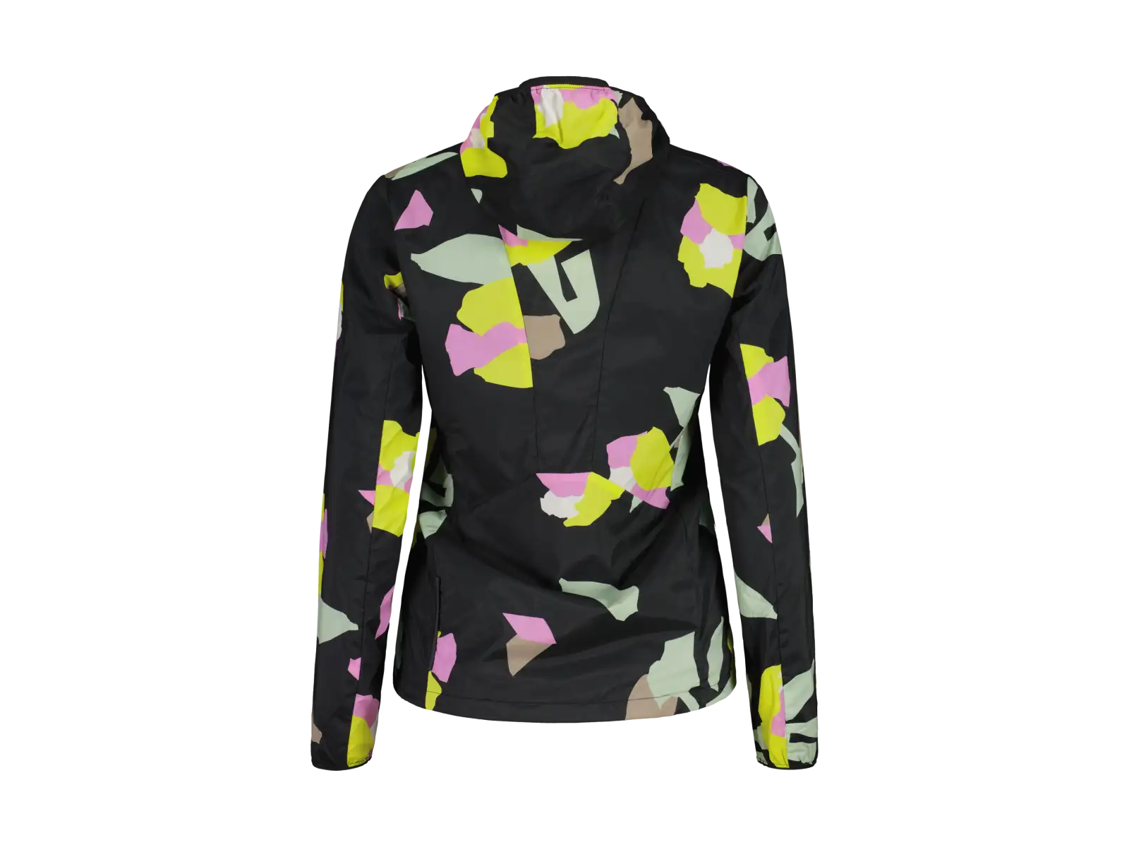 Maloja FjelletM. Printed damska kurtka Deep Black Fieldflower