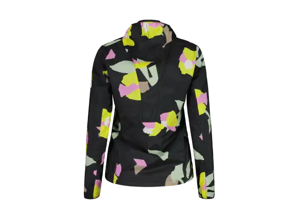 Maloja FjelletM. Printed damska kurtka Deep Black Fieldflower