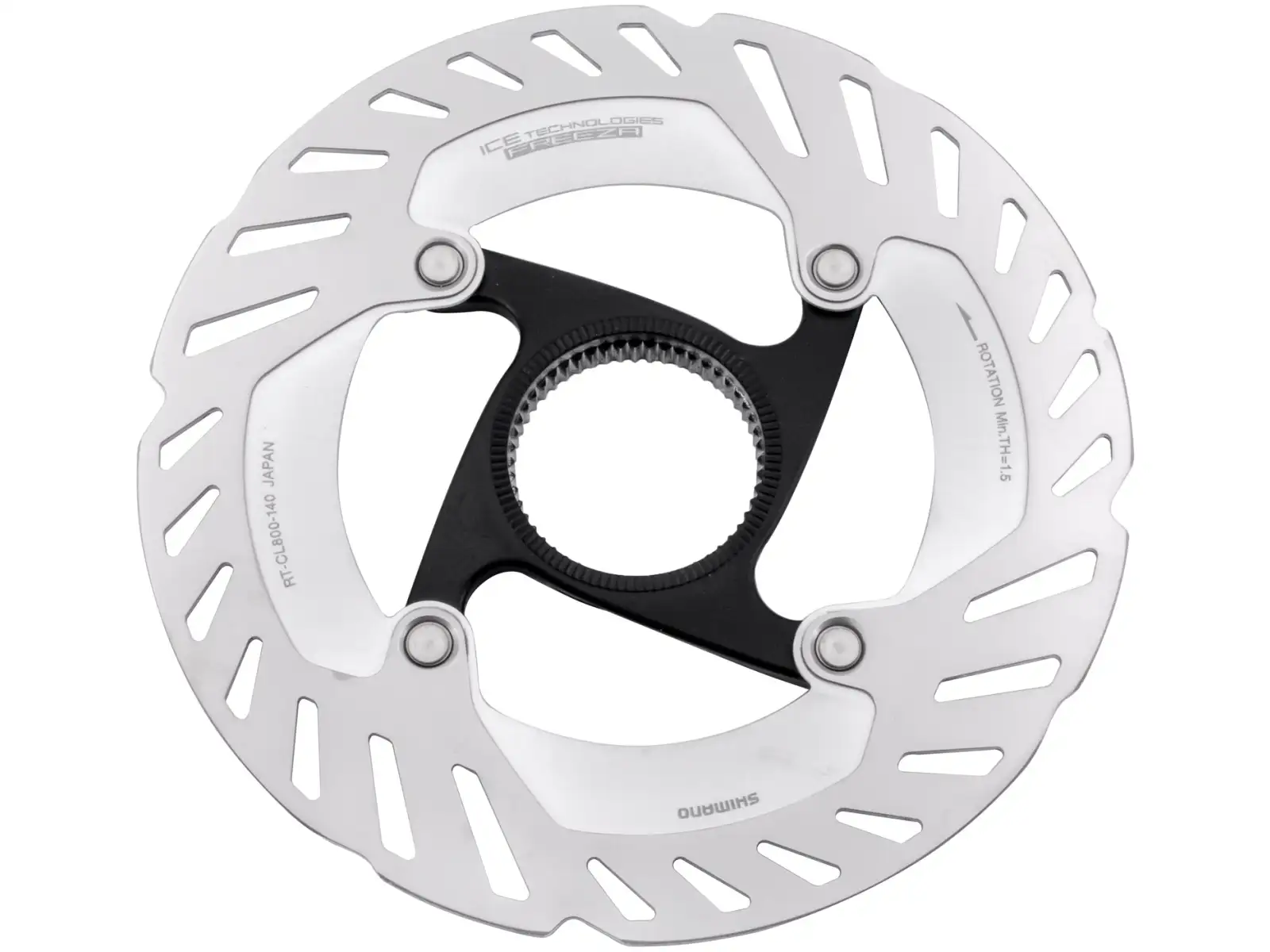 Shimano RT-CL800 tarcza hamulcowa 180 mm, center lock, Ice Tech, zewnętrzny lock ring