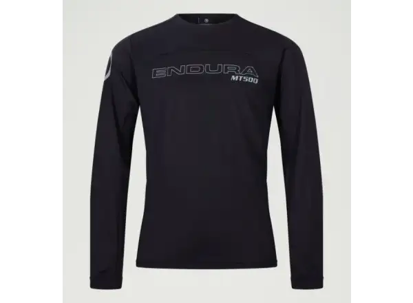 Endura MT500 Burner dziecięca koszulka z długim rękawem Black