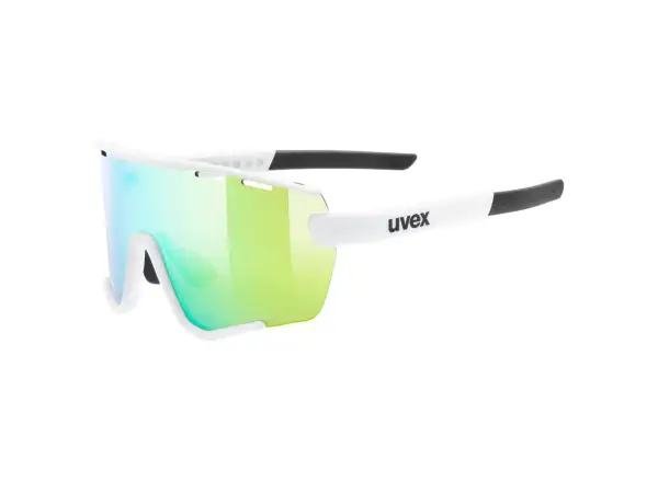 Uvex Sportstyle 236 Set okulary White Mat / Mirror Green Uni