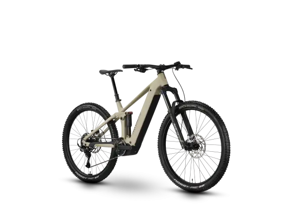 Raymon Korak Comp greige/taupe w pełni zawieszony rower elektryczny