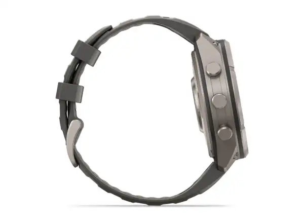Garmin Fénix 9 Pro inReach Solar 47 mm Tytan Pebble Gray/Silver Gray