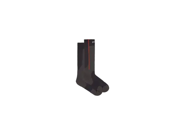POC Race Sock skarpetki narciarskie Sylvanite Grey
