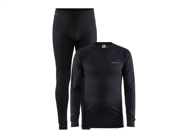 Craft Core Dry Baselayer męski zestaw funkcyjny czarna