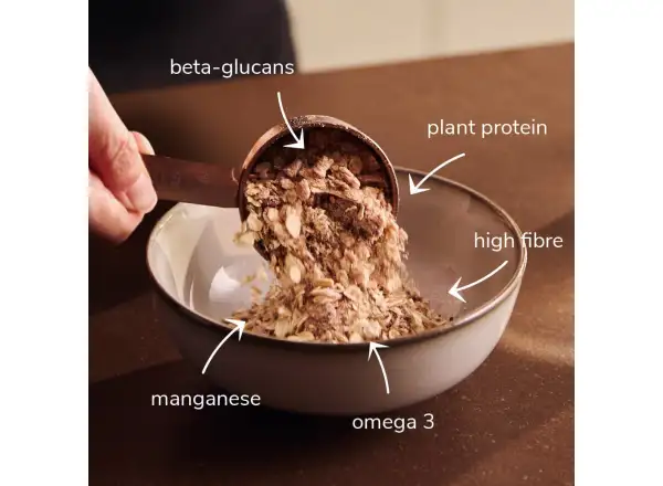 Veloforte Overnight Oats owsianka truskawka & kokos