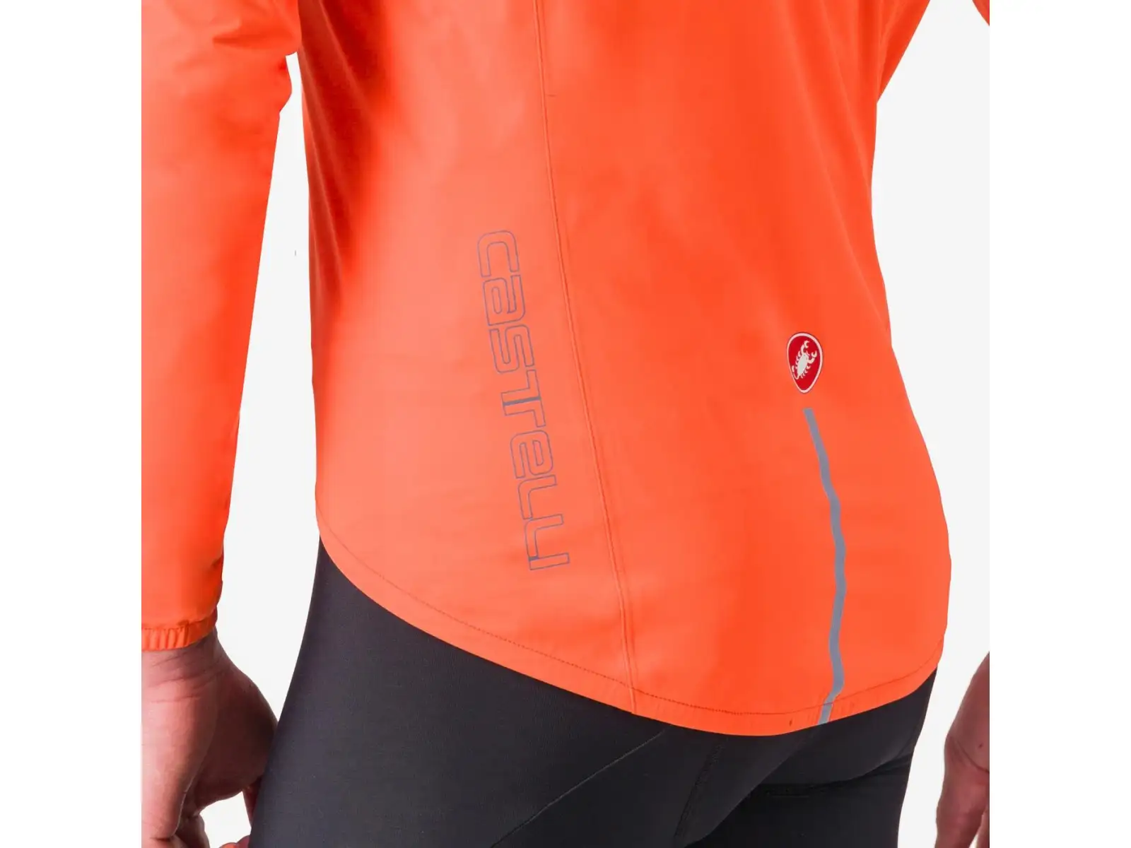 Castelli Emergency 3 Rain Jacket męska kurtka Brilliant Orange