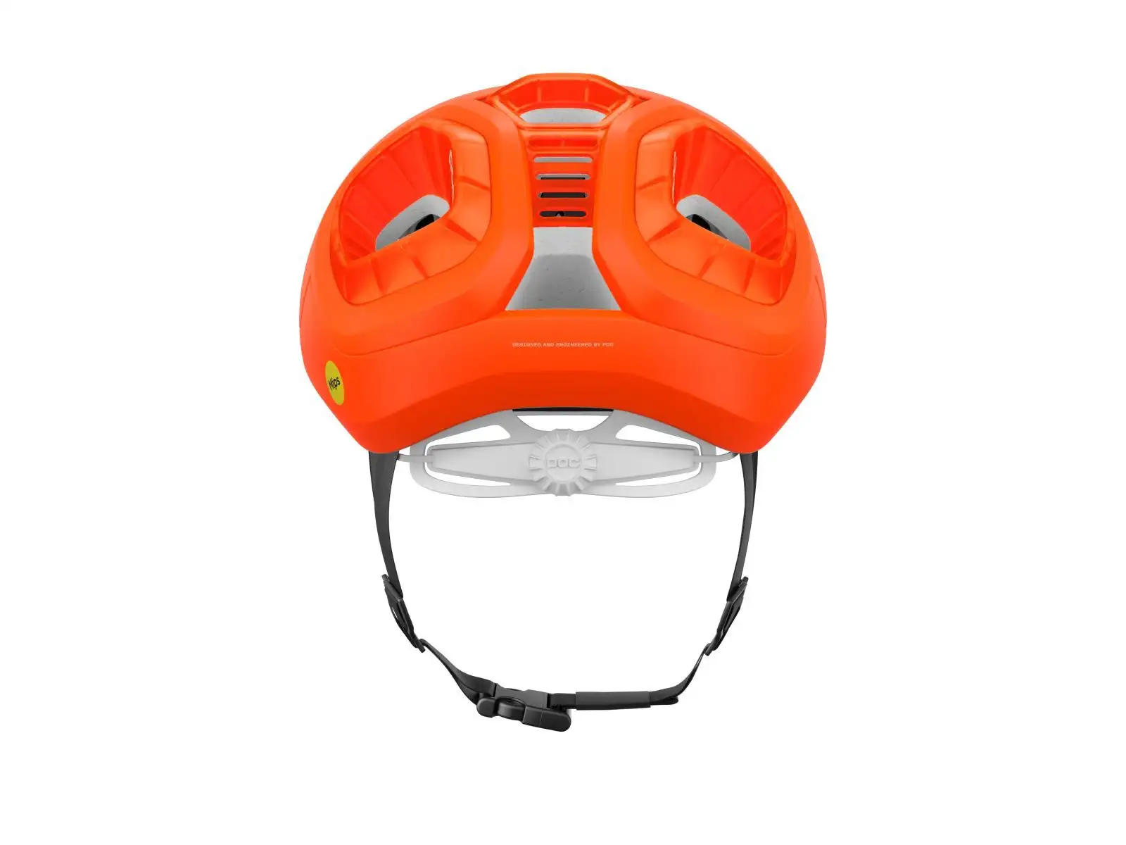 POC Amidal kask szosowy Fluorescent Orange Matt