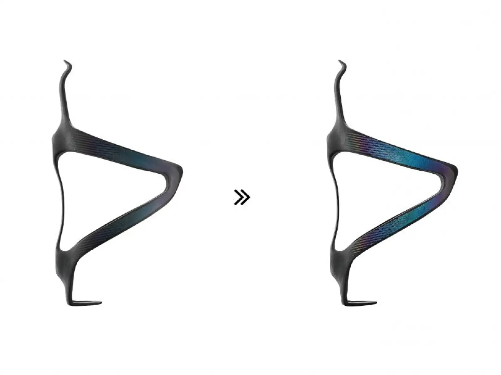 Ciclovation Carbon Spectrum Reflective koszyk na butelkę