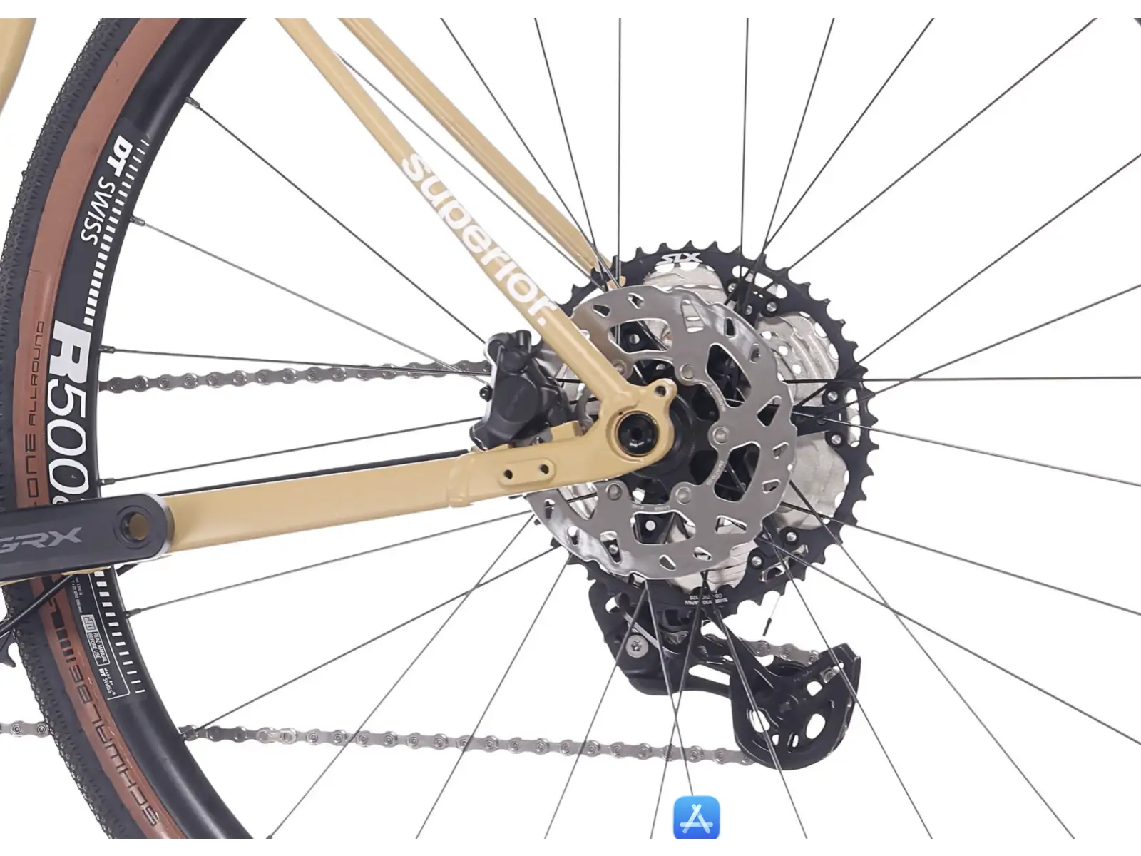 Superior XR 6.5 GR gravel rower Gloss Sand / Matte Sand