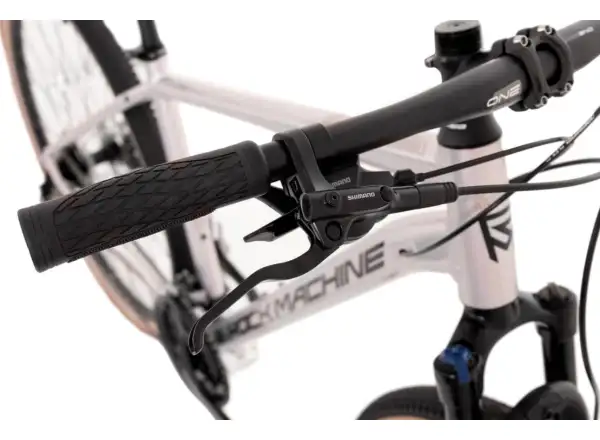 Rock Machine CrossRide 300 gloss silver/black rower trekingowy
