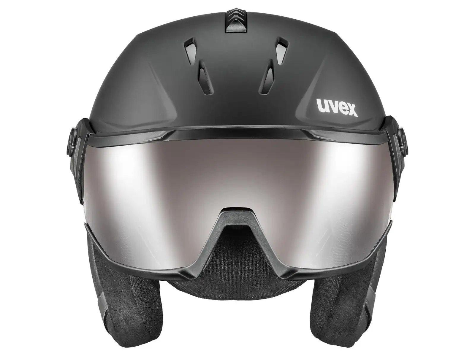 Uvex Instinct Visor Pro V kask narciarski black matt