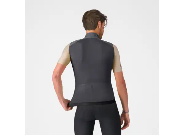 Castelli Espresso 2 męska kamizelka Smoky Gray