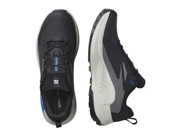 Salomon Genesis GTX męskie buty do biegania Black/Lunar Rock