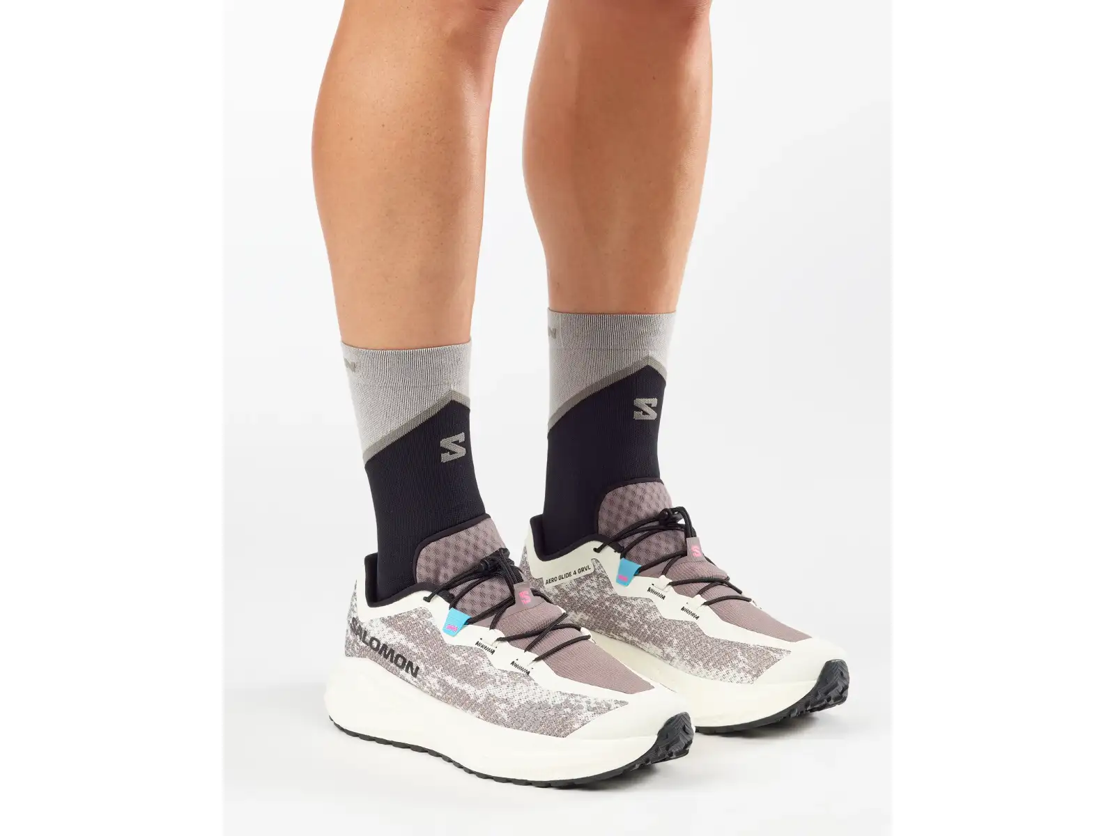 Salomon Aero Glide 4 GRVL męskie buty do biegania Vanila/Black/Iron