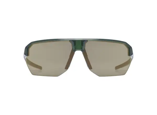 Uvex Vectiv Set okulary przeciwsłoneczne Olive Transparent/Mirror Gold