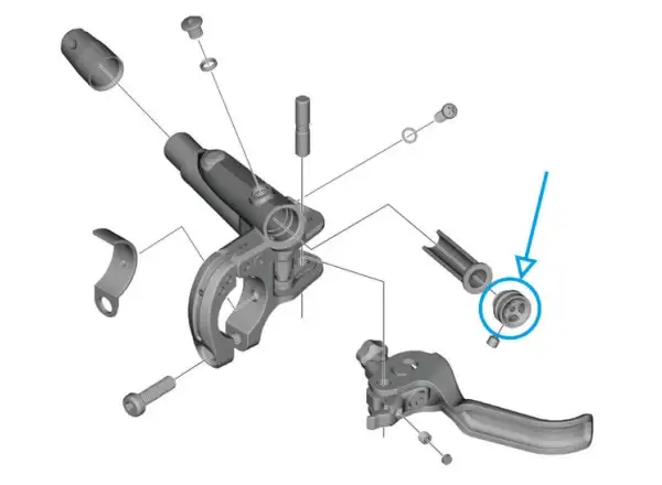 Shimano korek zbiornika wyrównawczego dla dźwigni BL-M8000