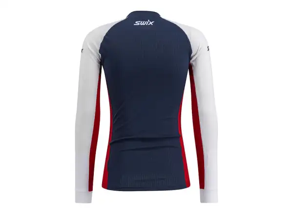 Swix RaceX Classic męska koszulka długi rękaw Navy/White