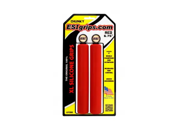 ESI Chunky XL chwyty Red