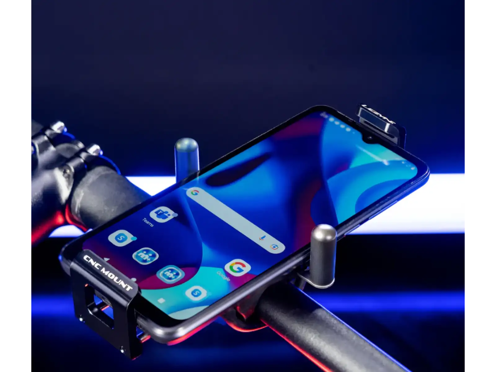 Lezyne CNC uchwyt telefonu Black