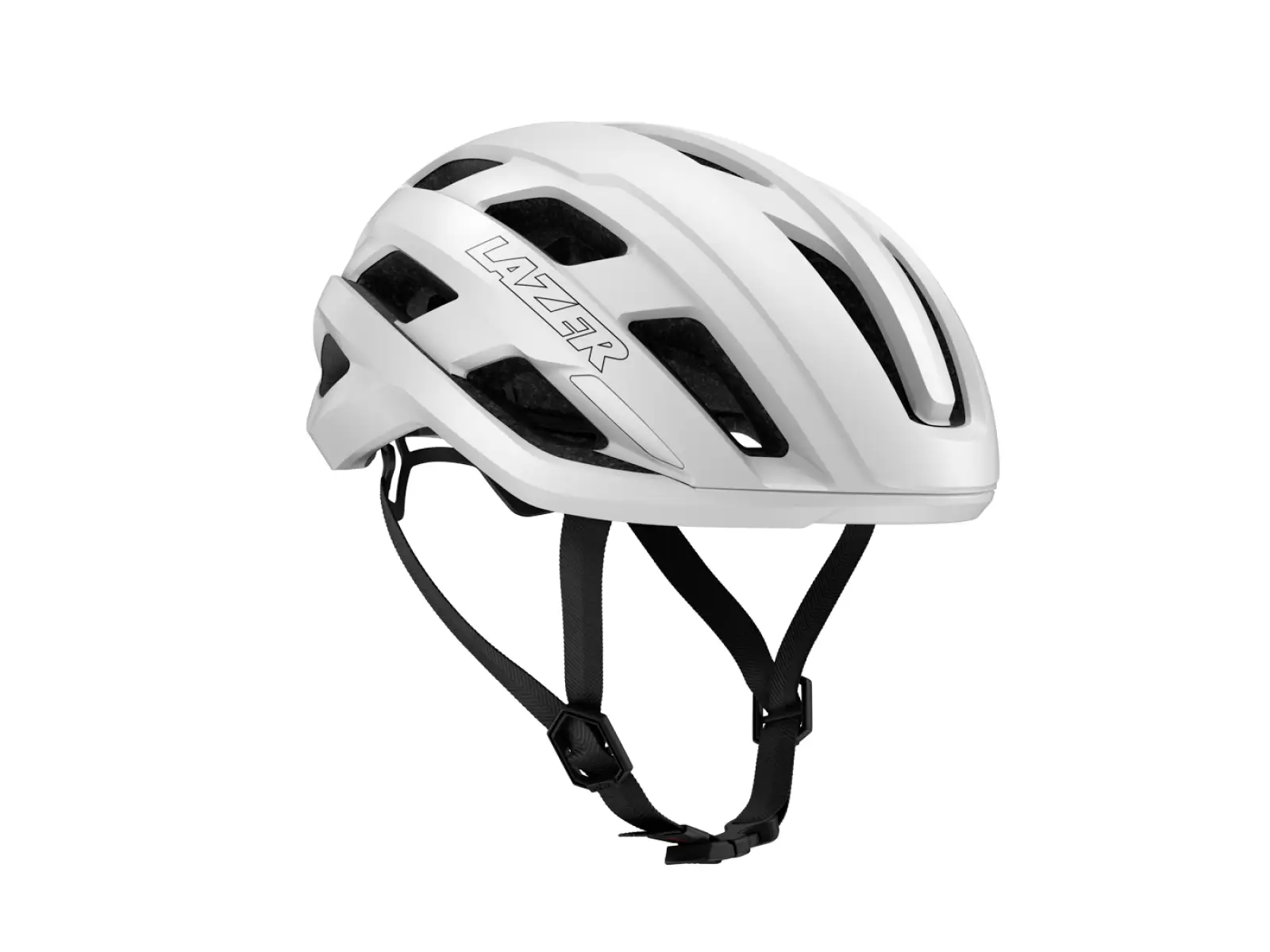 Lazer Strada KinetiCore kask matowa biała