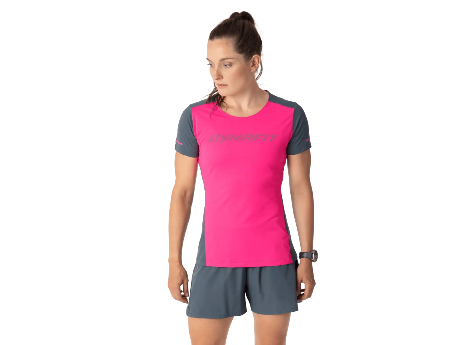 Dynafit Alpine 2 damska koszulka z krótkim rękawem Pink Glo