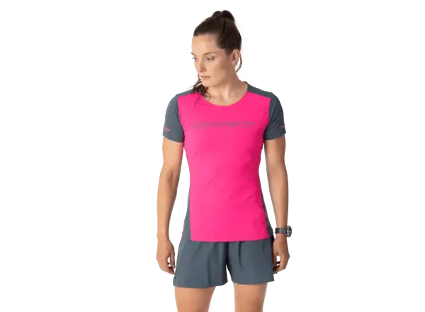 Dynafit Alpine 2 damska koszulka z krótkim rękawem Pink Glo