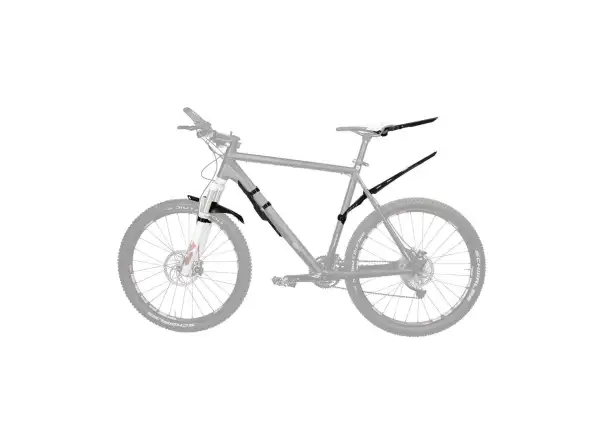 Topeak D-Flash DT przedni błotnik czarna/odblask